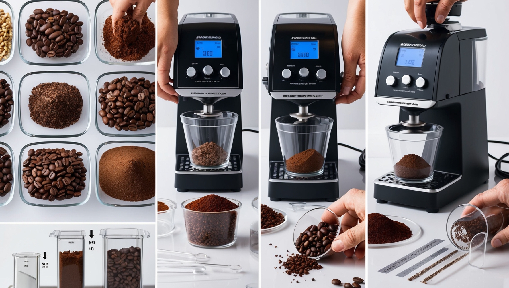 Automata kávéfőző őrlési beállítások funkció bemutatása