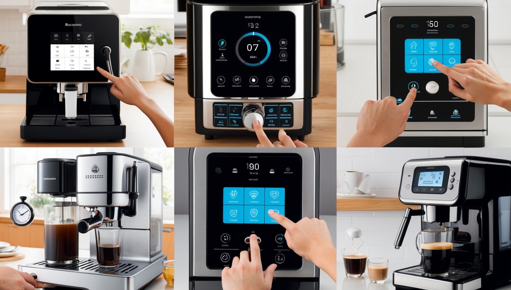 Automata kávéfőző használhatóság teszt - kezelőfelület és programok