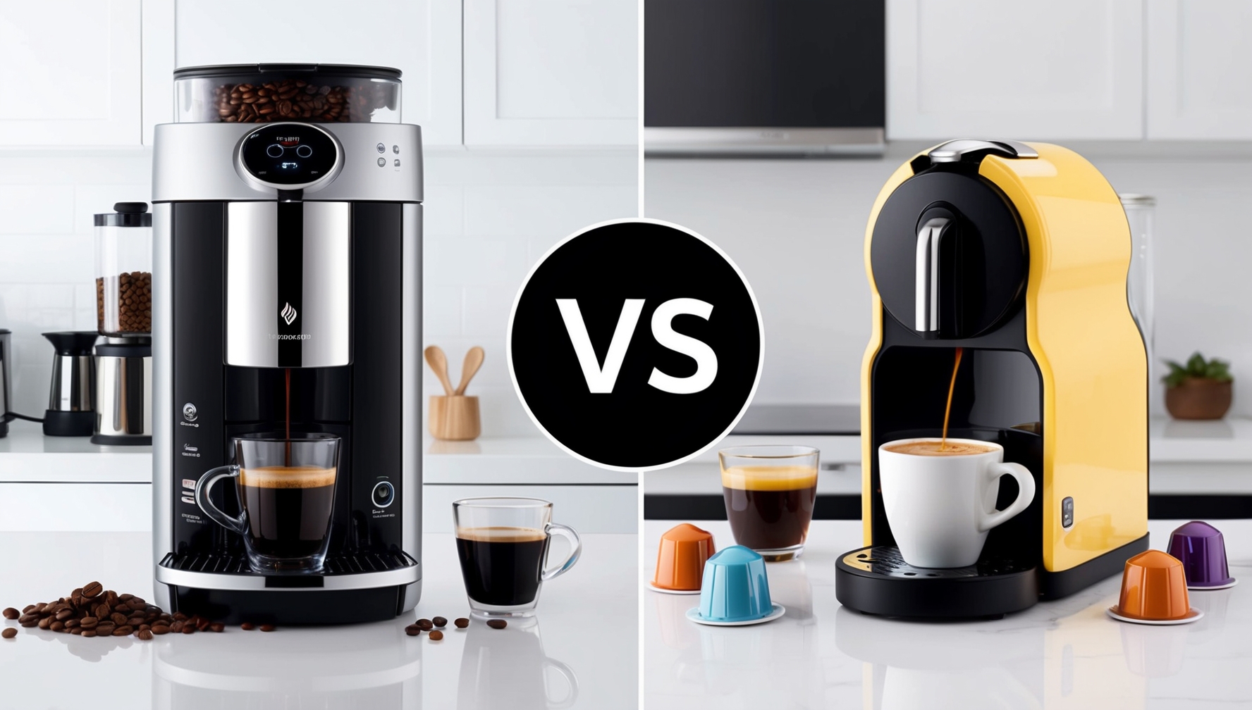 Automata kávéfőző vs kapszulás gép - mi a különbség 2025-ben?