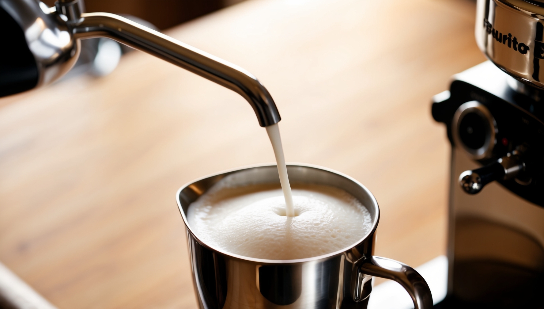Gőzkaros tejhabosítás technika automata kávéfőzővel - tökéletes mikro-hab készítése